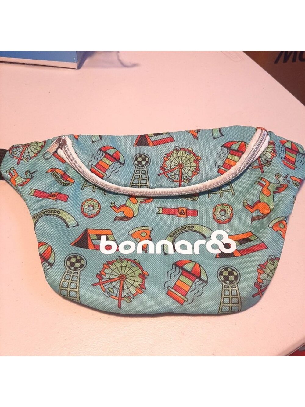 Bonnaroo Music Festival Fanny Pack With Adjustable Strap  Zipper Closure